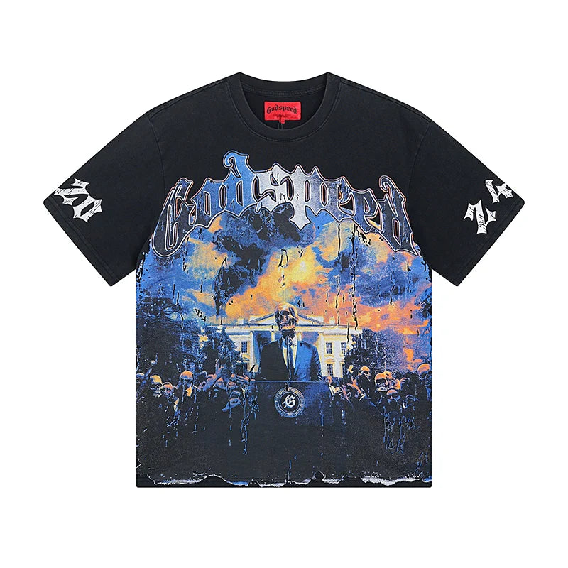 ゴッドスピード 2024 グラフィック Tシャツ