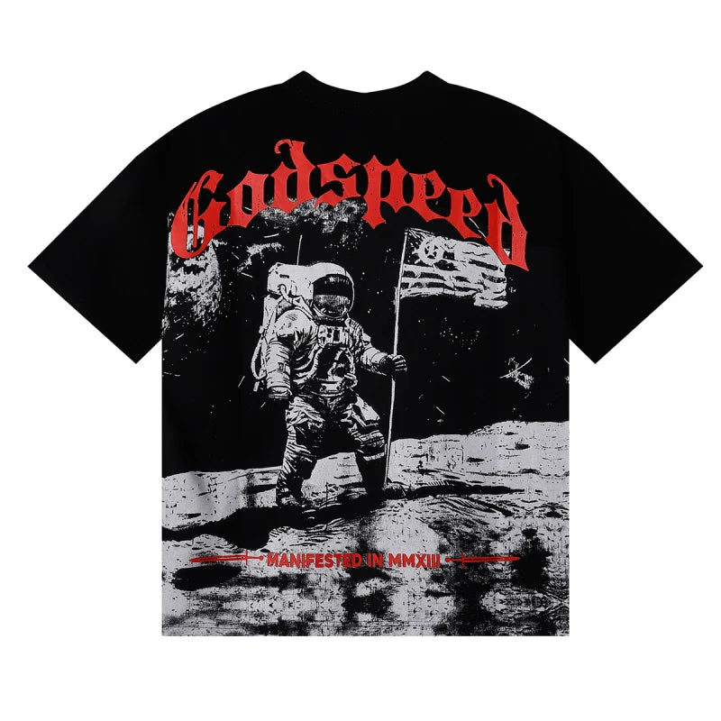 宇宙飛行士 グラフィックTシャツ