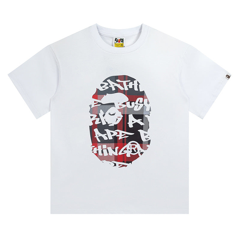 BAPE ストロークカモ BY BATHING BIG APE HEAD Tシャツ