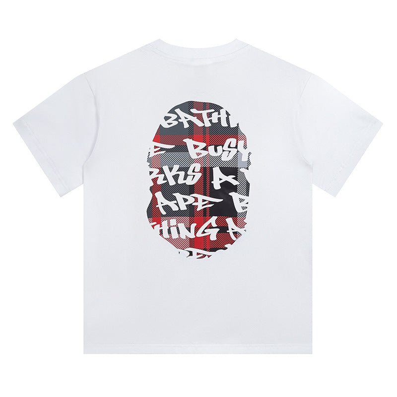 BAPE ストロークカモ BY BATHING BIG APE HEAD Tシャツ