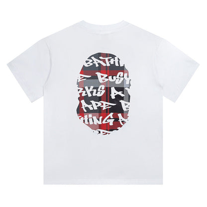 BAPE ストロークカモ BY BATHING BIG APE HEAD Tシャツ