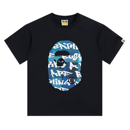 BAPE ストロークカモ BY BATHING BIG APE HEAD Tシャツ