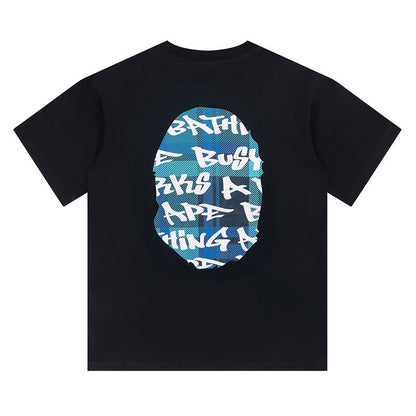 BAPE ストロークカモ BY BATHING BIG APE HEAD Tシャツ