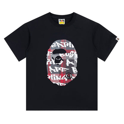 BAPE ストロークカモ BY BATHING BIG APE HEAD Tシャツ