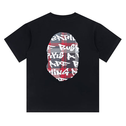 BAPE ストロークカモ BY BATHING BIG APE HEAD Tシャツ
