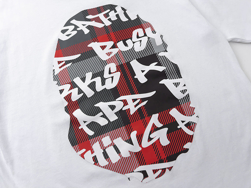 BAPE ストロークカモ BY BATHING BIG APE HEAD Tシャツ
