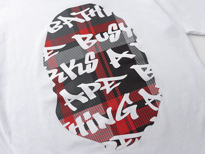BAPE ストロークカモ BY BATHING BIG APE HEAD Tシャツ