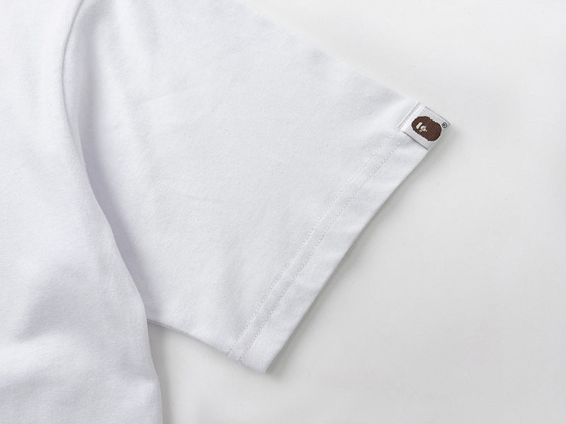 BAPE ストロークカモ BY BATHING BIG APE HEAD Tシャツ