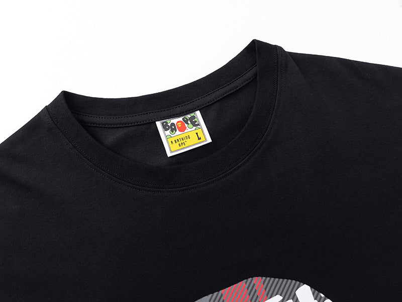 BAPE ストロークカモ BY BATHING BIG APE HEAD Tシャツ