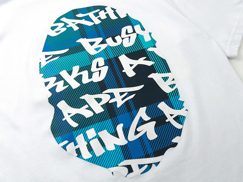 BAPE ストロークカモ ビッグエイプヘッド Tシャツ