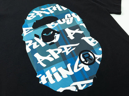 BAPE ストロークカモ BY BATHING BIG APE HEAD Tシャツ