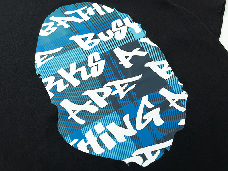 BAPE ストロークカモ BY BATHING BIG APE HEAD Tシャツ