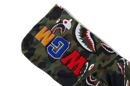 BAPE シャーク 1stカモ シャーク フルジップ フーディー