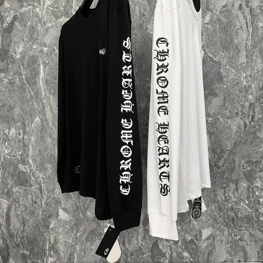 Chrome Hearts Men's Long-Sleeve T-shirt Sweatshirt K8021