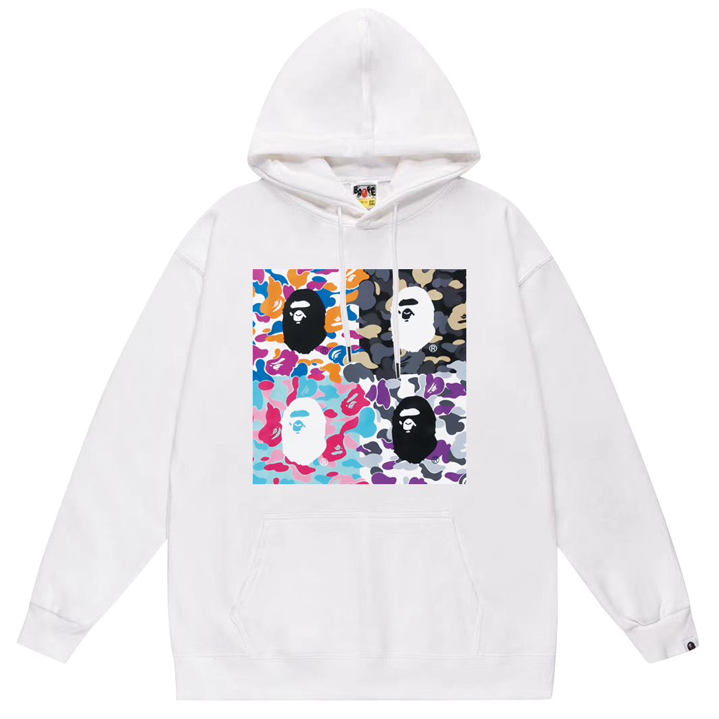 BAPE クラシックヘッド グラフィック フーディー