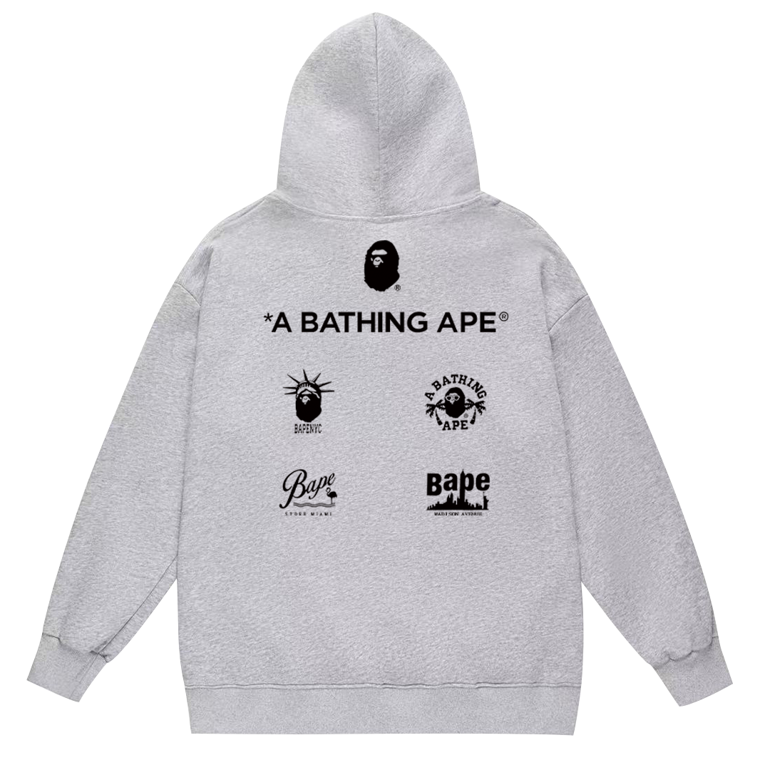 BAPE クラシックヘッド グラフィック フーディー