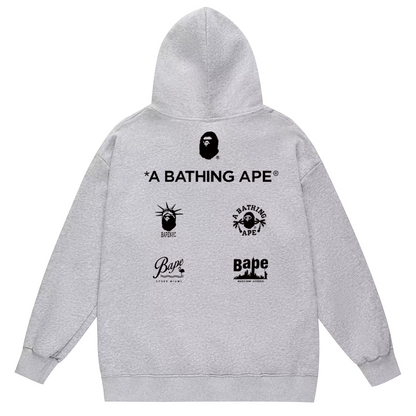 BAPE クラシックヘッド グラフィック フーディー