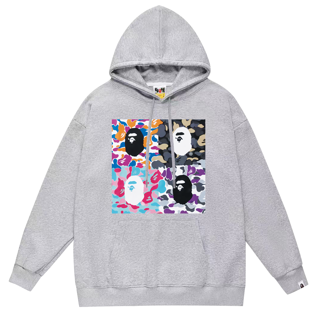 BAPE クラシックヘッド グラフィック フーディー