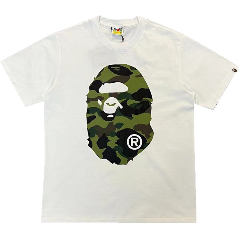 BAPE カラーカモ ビッグエイプヘッド Tシャツ