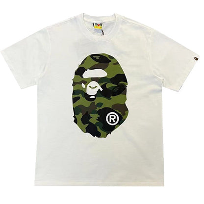 BAPE カラーカモ ビッグエイプヘッド Tシャツ