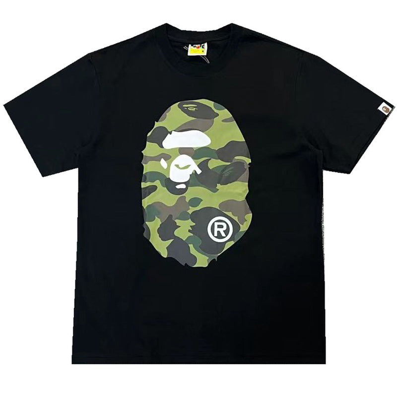 BAPE カラーカモ ビッグエイプヘッド Tシャツ