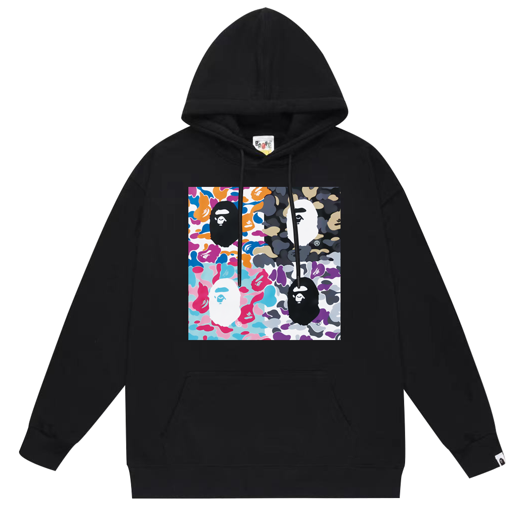BAPE クラシックヘッド グラフィック フーディー