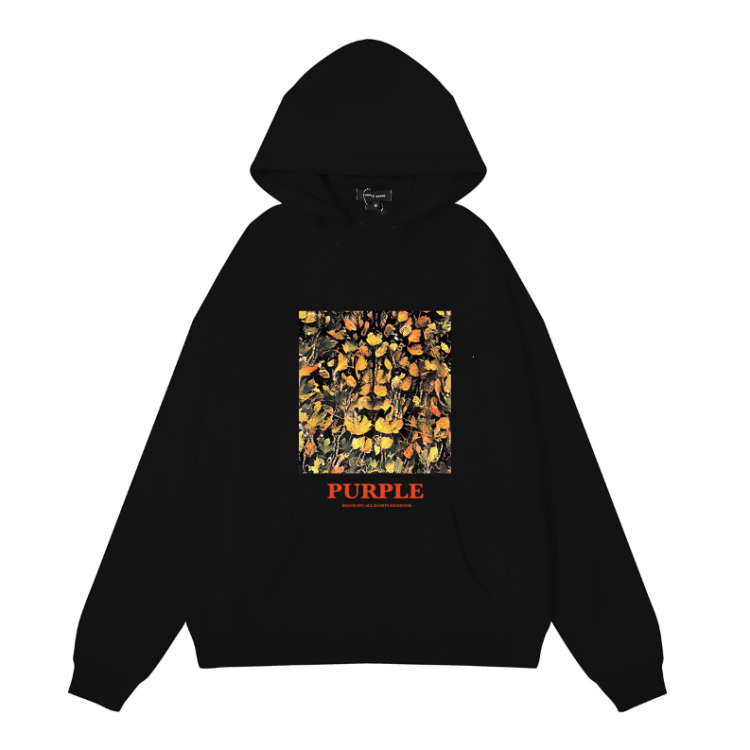 紫色の新しいフーディー 998